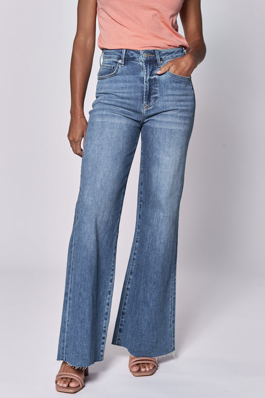 Dear John Fiona Wide Leg Jean in Natal