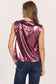 Dear John Charli Tank in Pink Sapphire