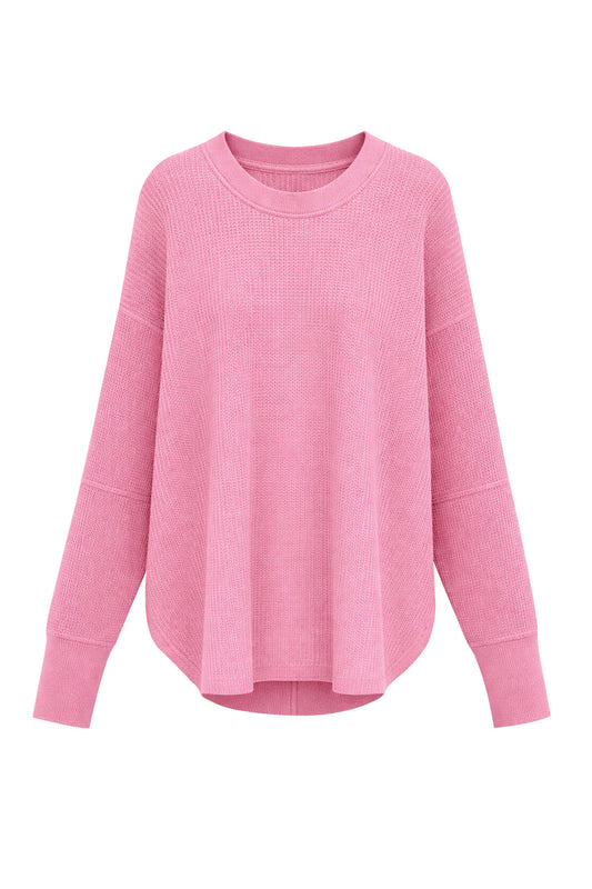 Dear John Harlow Long Sleeve Top in Washed Cashmere Rose