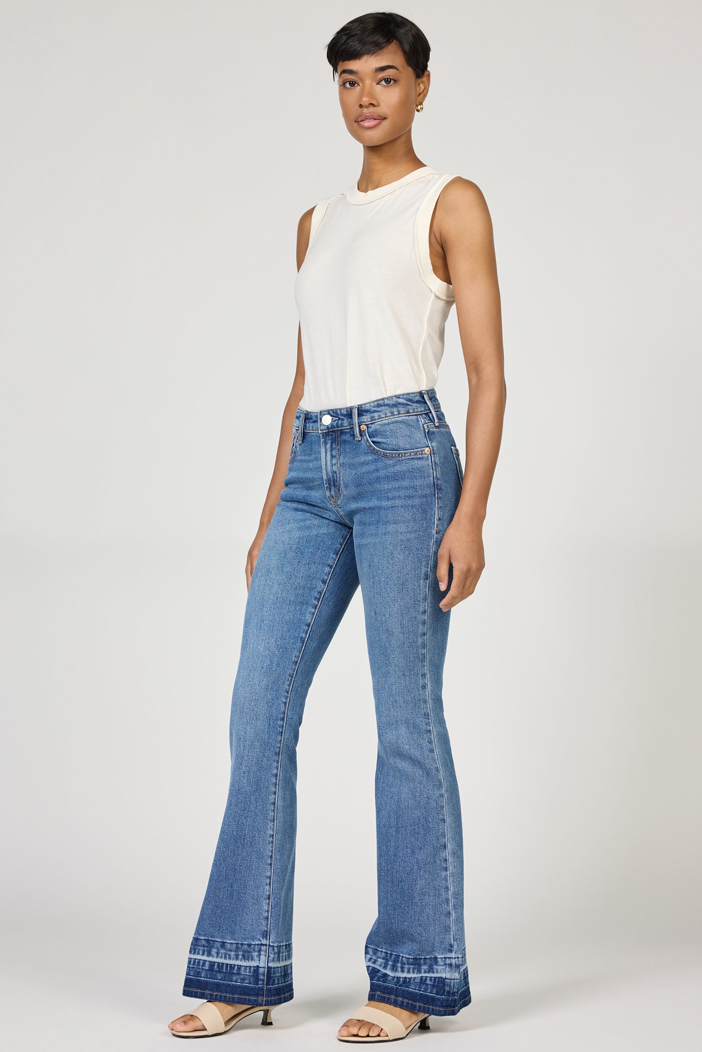 Dear John Rosa Flare Jean in Winslow