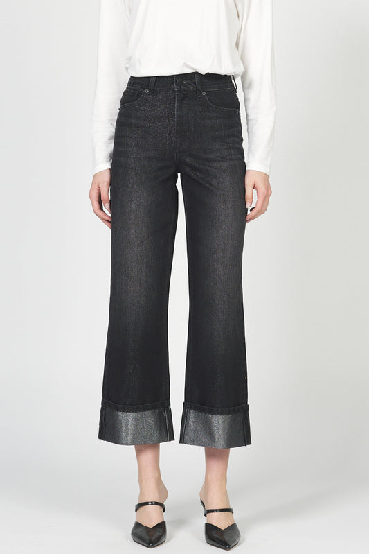 Dear John Holly Pant in Black Gem