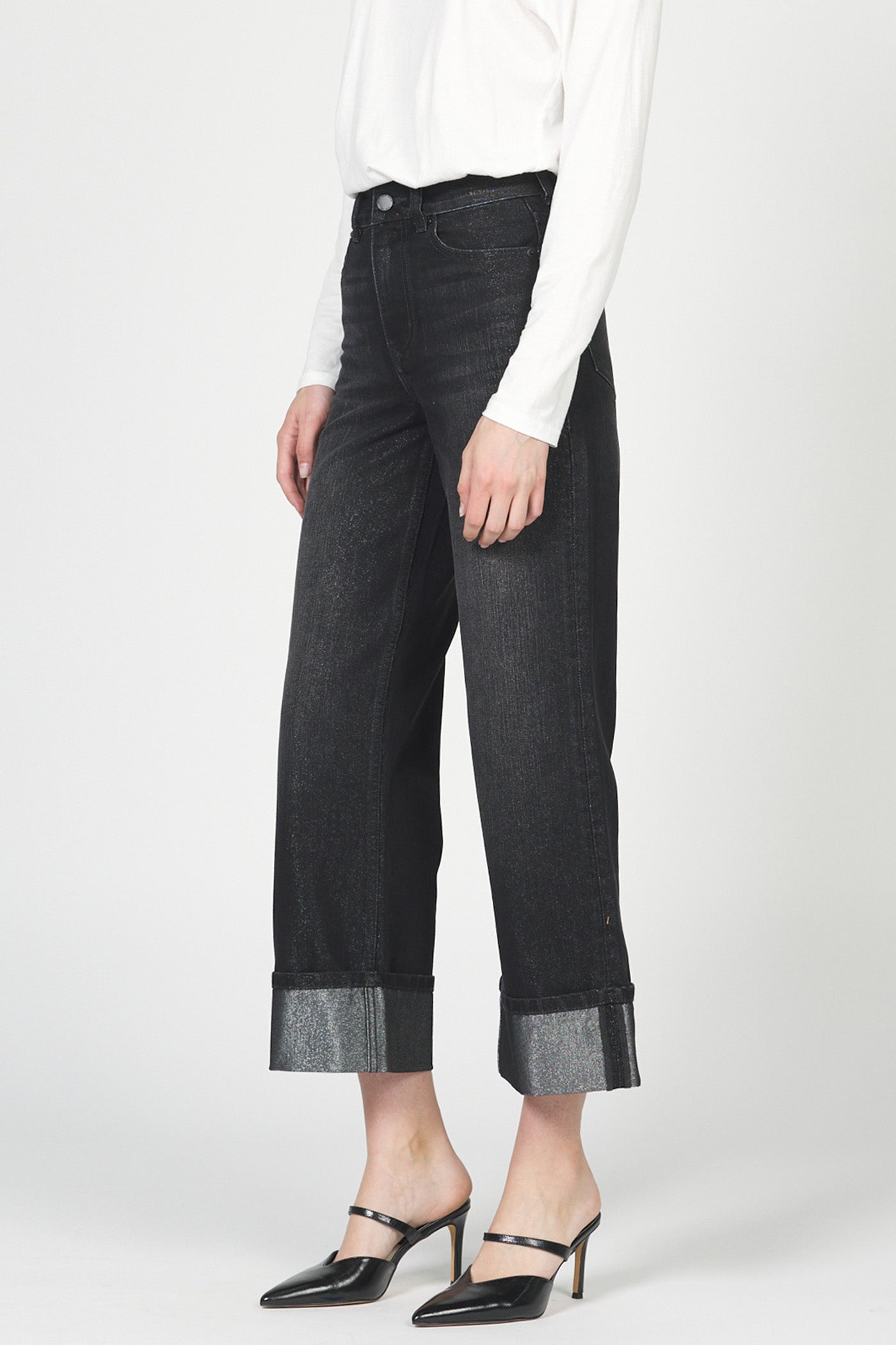 Dear John Holly Pant in Black Gem