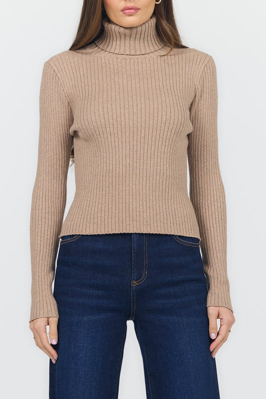 Dear John Arlen Long Sleeve Sweater in Bear Hug
