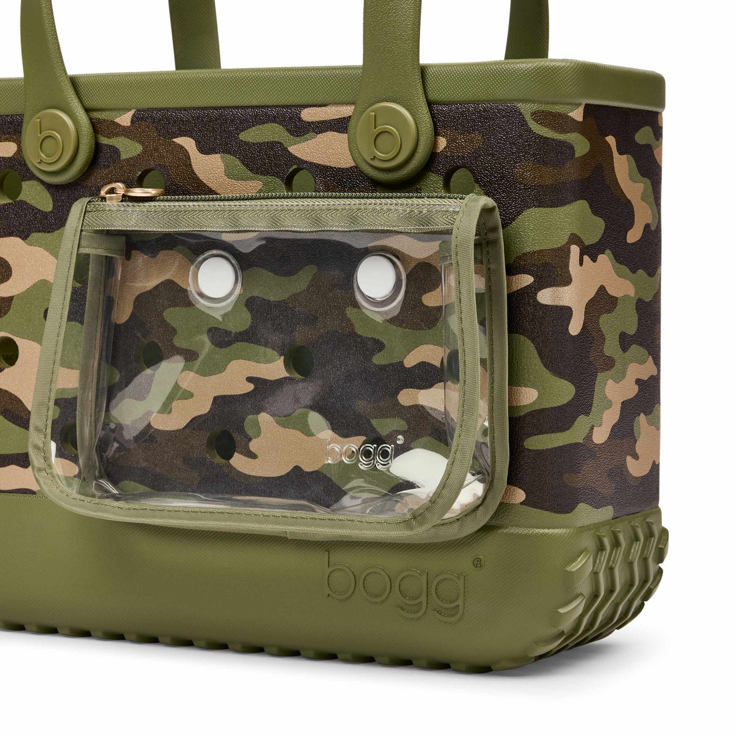 Olive Camo Bitty Bogg Bag
