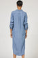 Dear John Galina Shirt Dress in Imperial Blue