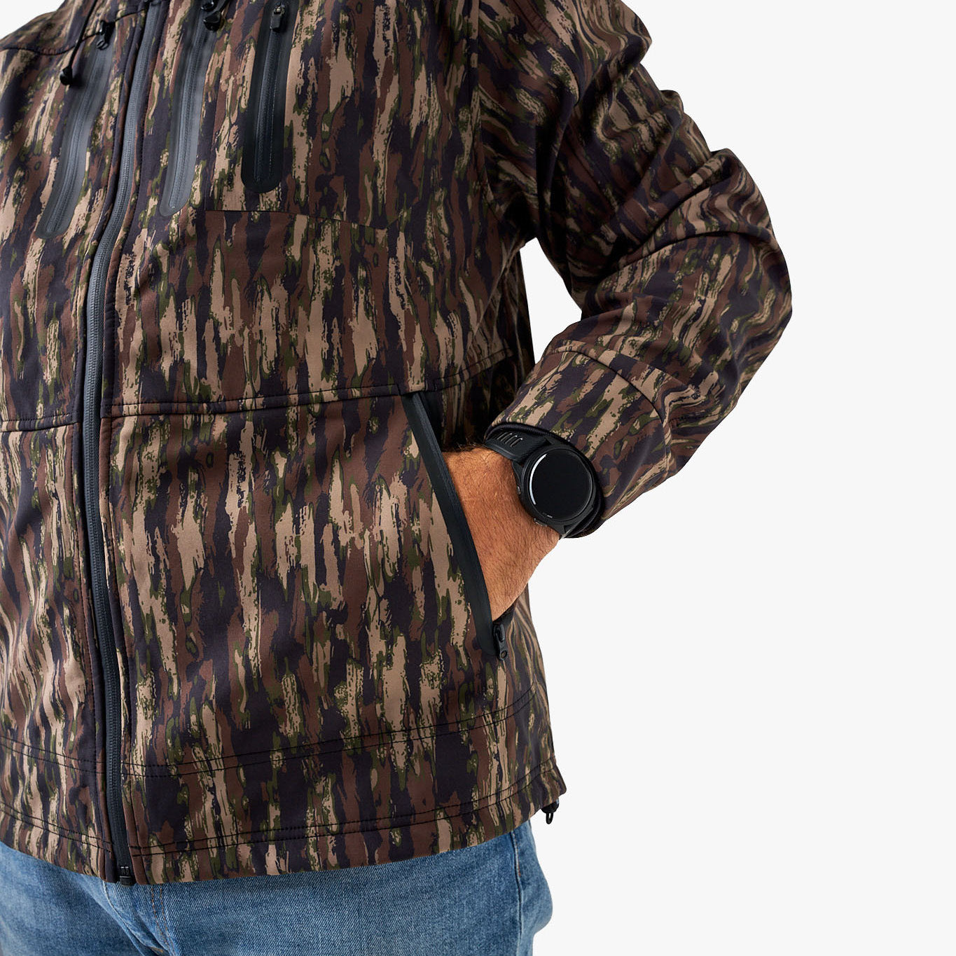 Burlebo Challenger Jacket in Midland Camo