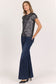 Dear John Asher Tee in Foiled Leopard Print