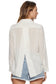 Flag & Anthem Marne Split Back Woven Shirt in White