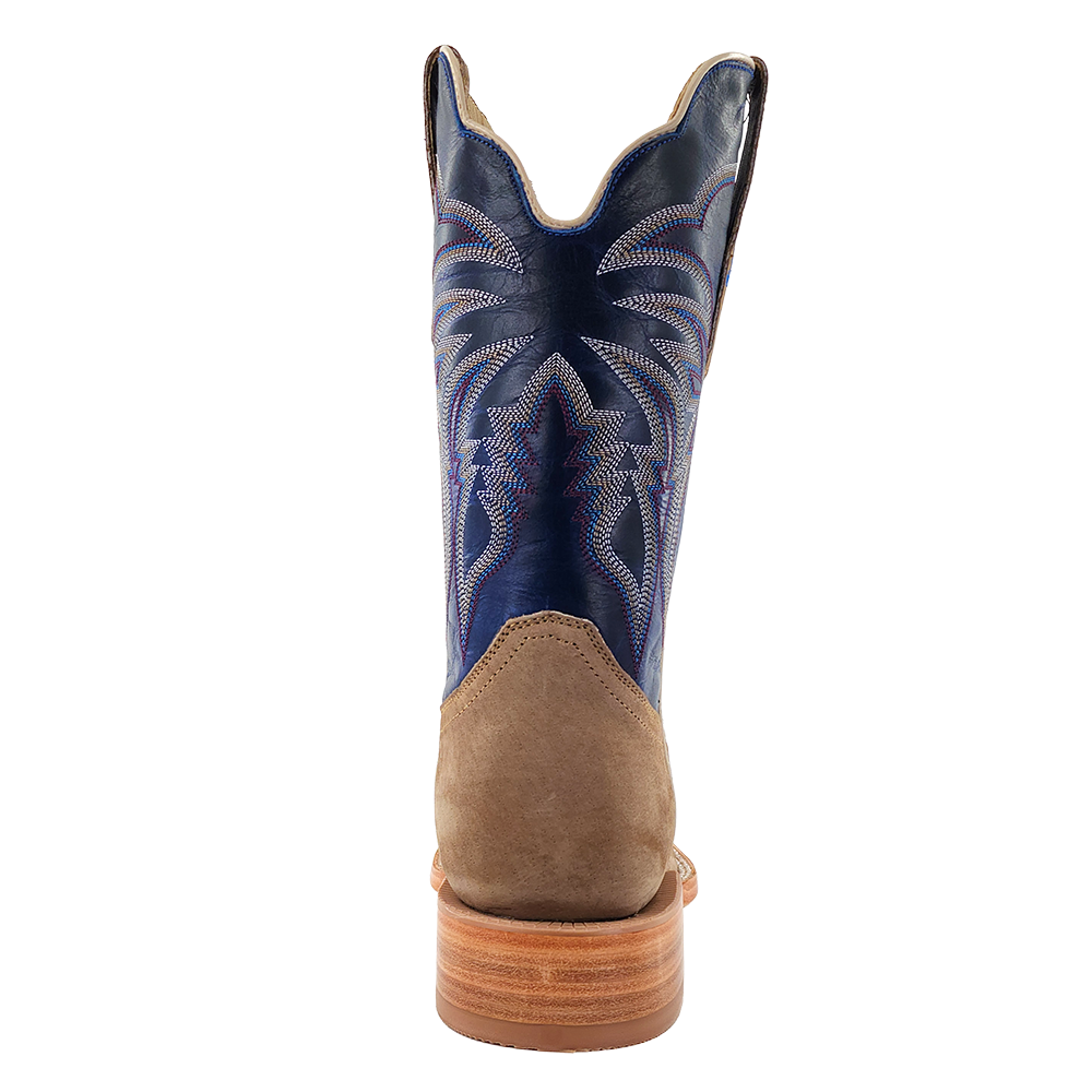 R. Watson Men’s Azul and Cafe Boar Wide Square 11″ Boot