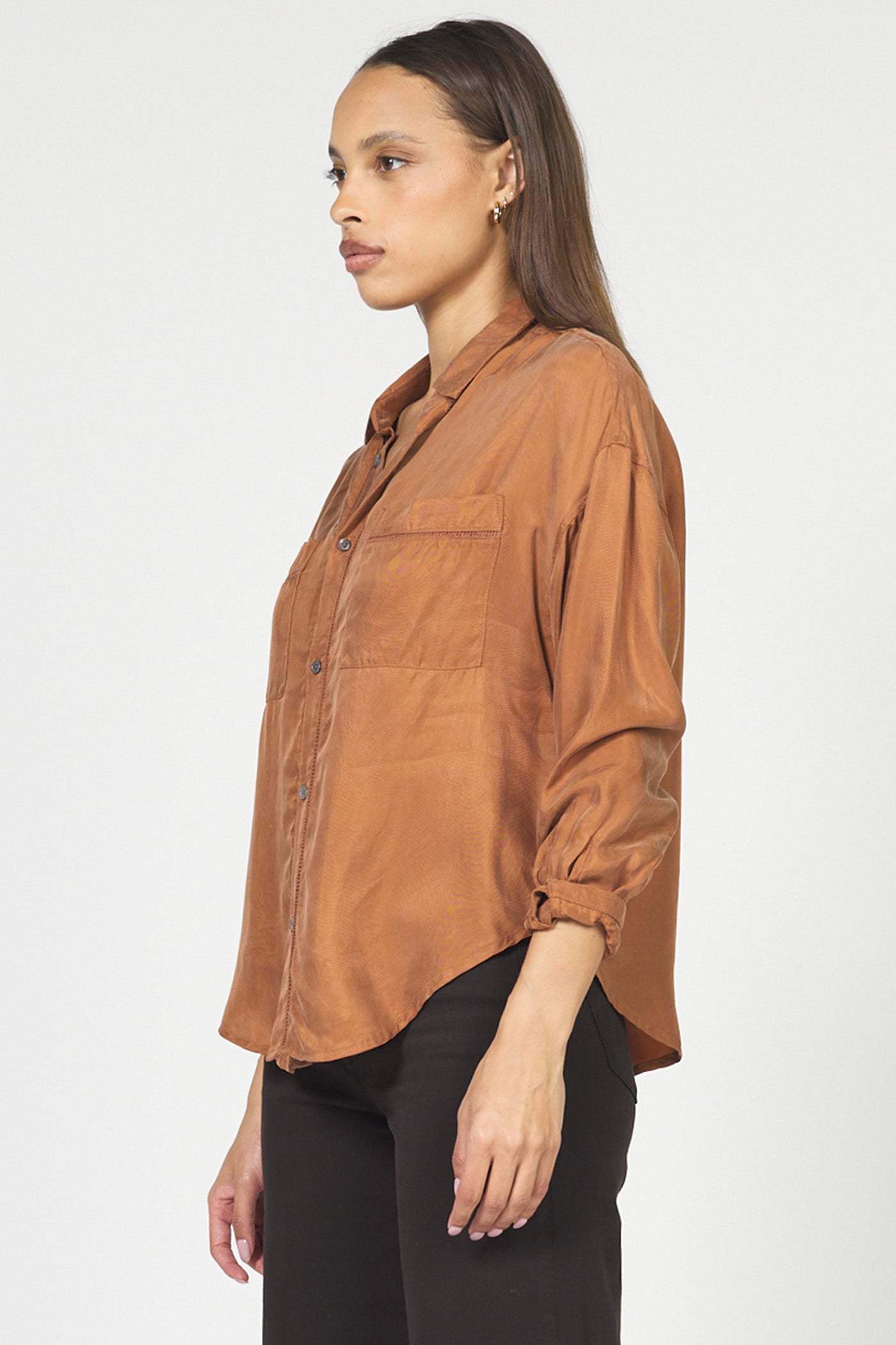 Dear John Adrianna Top in Pumpkin Spice