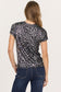 Dear John Asher Tee in Foiled Leopard Print