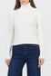 Dear John Arlen Long Sleeve Sweater in Off White