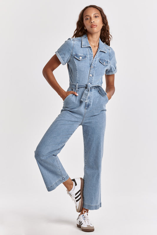 Dear John Riveter Jumpsuit in Vaisley