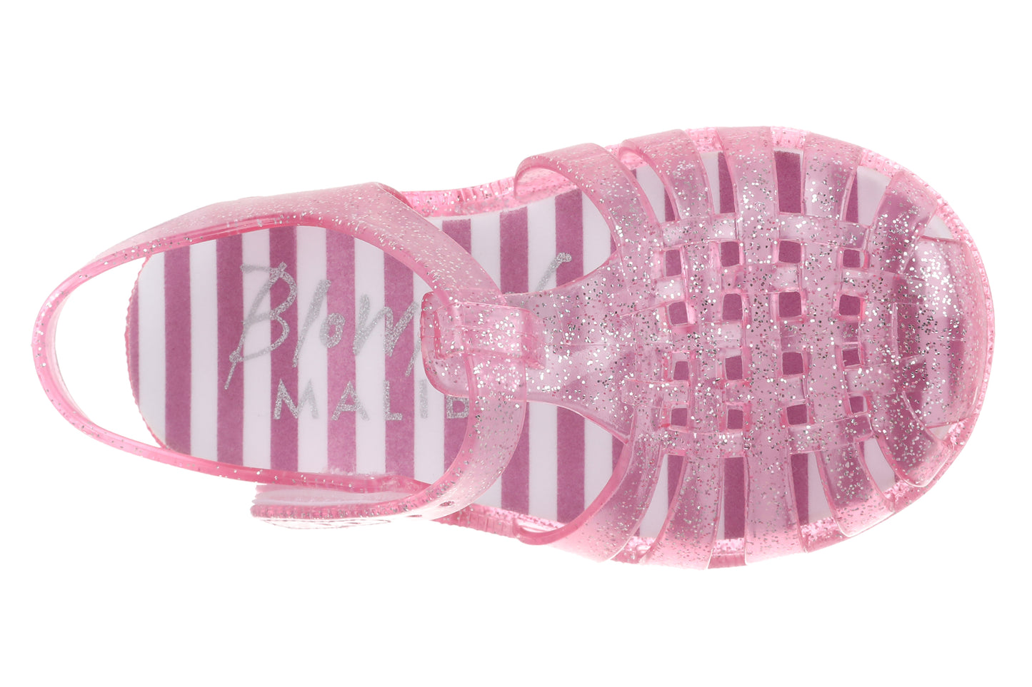 Blowfish Malibu Toddler/Little Kid Jellyfish Fisherman Sandal in Pink Sparkle
