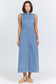 Dear John Luella Denim Dress in Lake Chelan