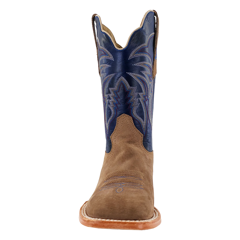 R. Watson Men’s Azul and Cafe Boar Wide Square 11″ Boot