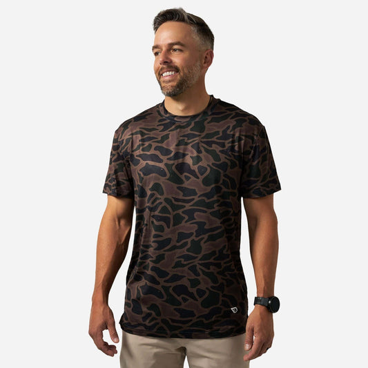 Burlebo Go To Tee in Bendita Camo