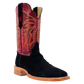 R. Watson Men’s Barn Red and Black Boar Wide Square 11″ Boot