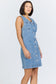 Dear John Zamira Denim Dress in Twilight Sky