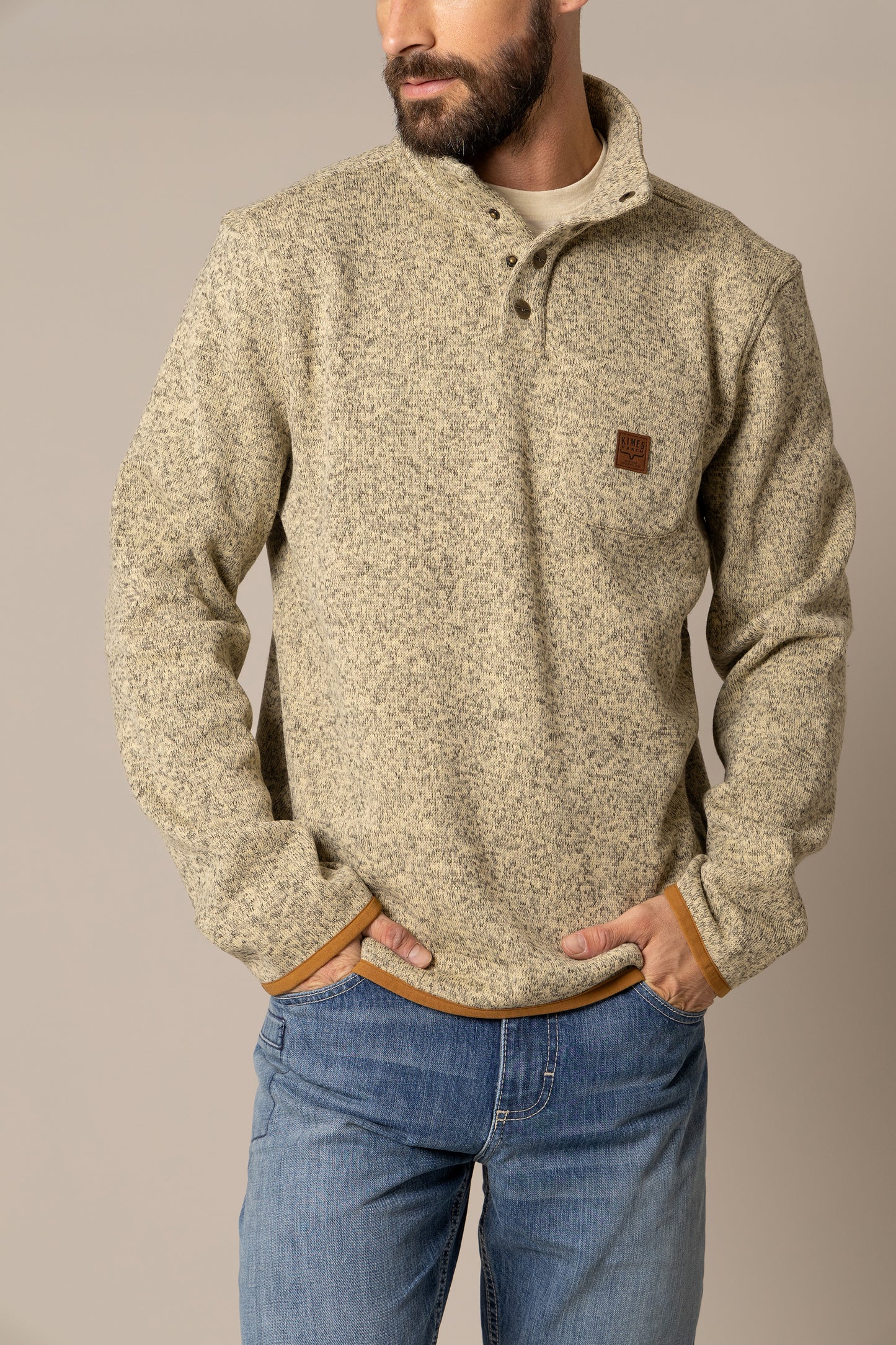 Kimes Ranch Julian Pullover in Natural
