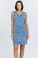 Dear John Zamira Denim Dress in Twilight Sky