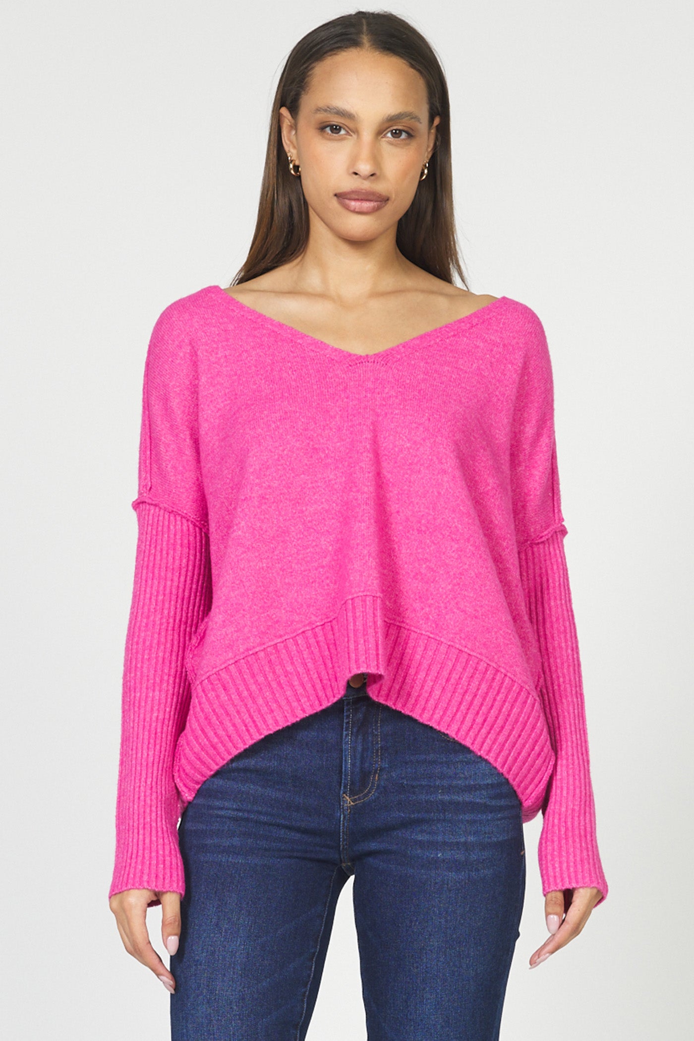 Dear John Clarette Top in Hot Pink