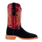 R. Watson Men’s Barn Red and Black Boar Wide Square 11″ Boot