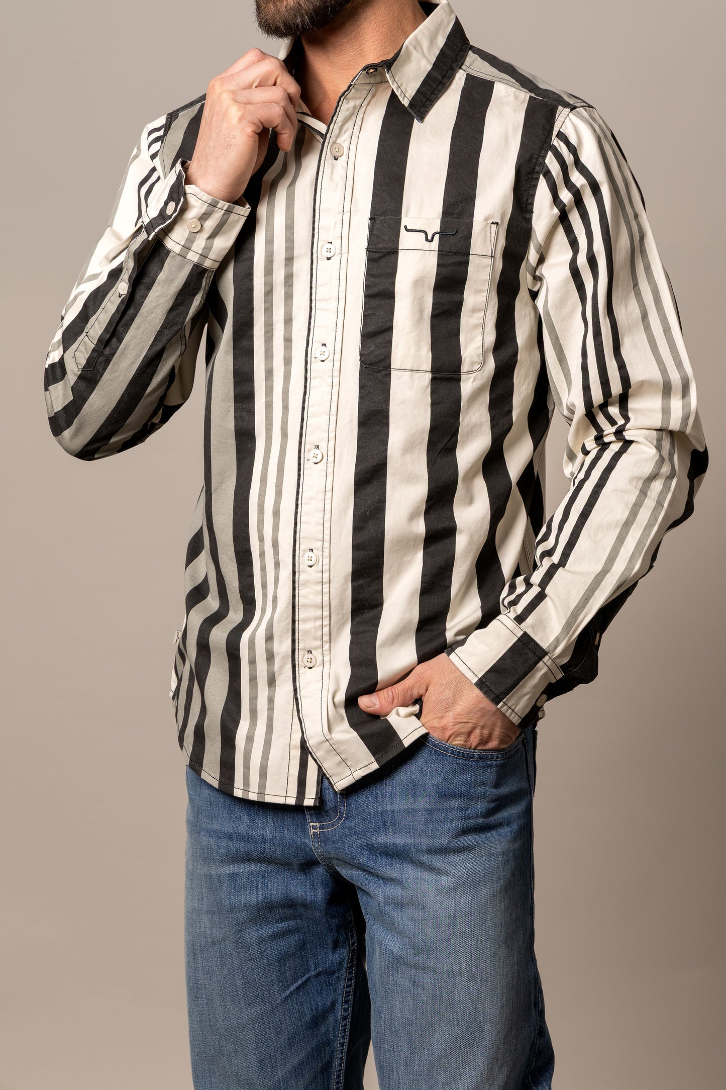 Kimes 1992 Dress Shirt in Black