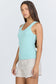 Dear John Denim Louise Tank in Canal Blue