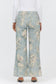 Dear John Micah Wide Leg Jean in Sea Glass Garden