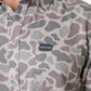 Burlebo Performance Button Up in Classic Deer Camo