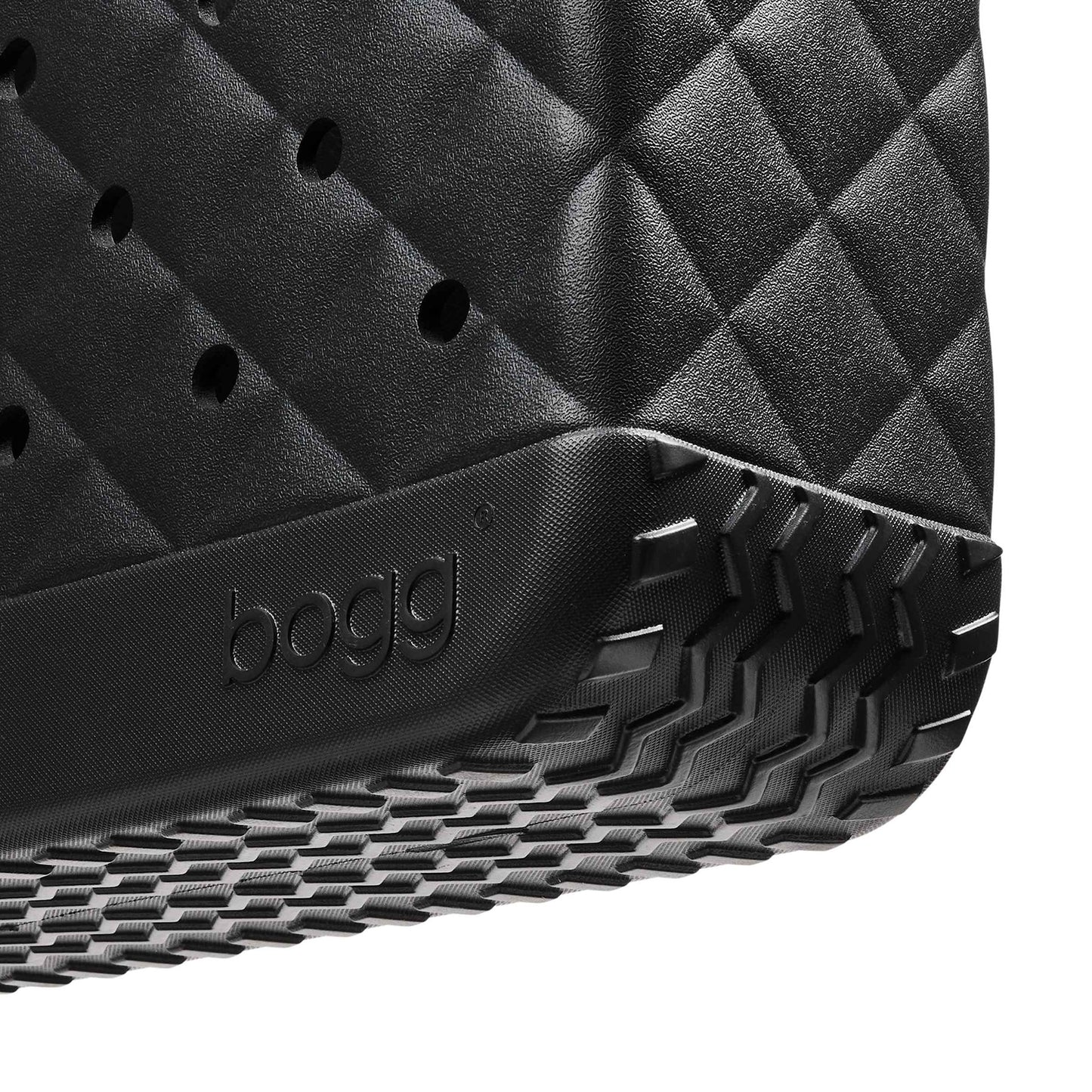 Quilted L.B.D. Black Baby Bogg Bag