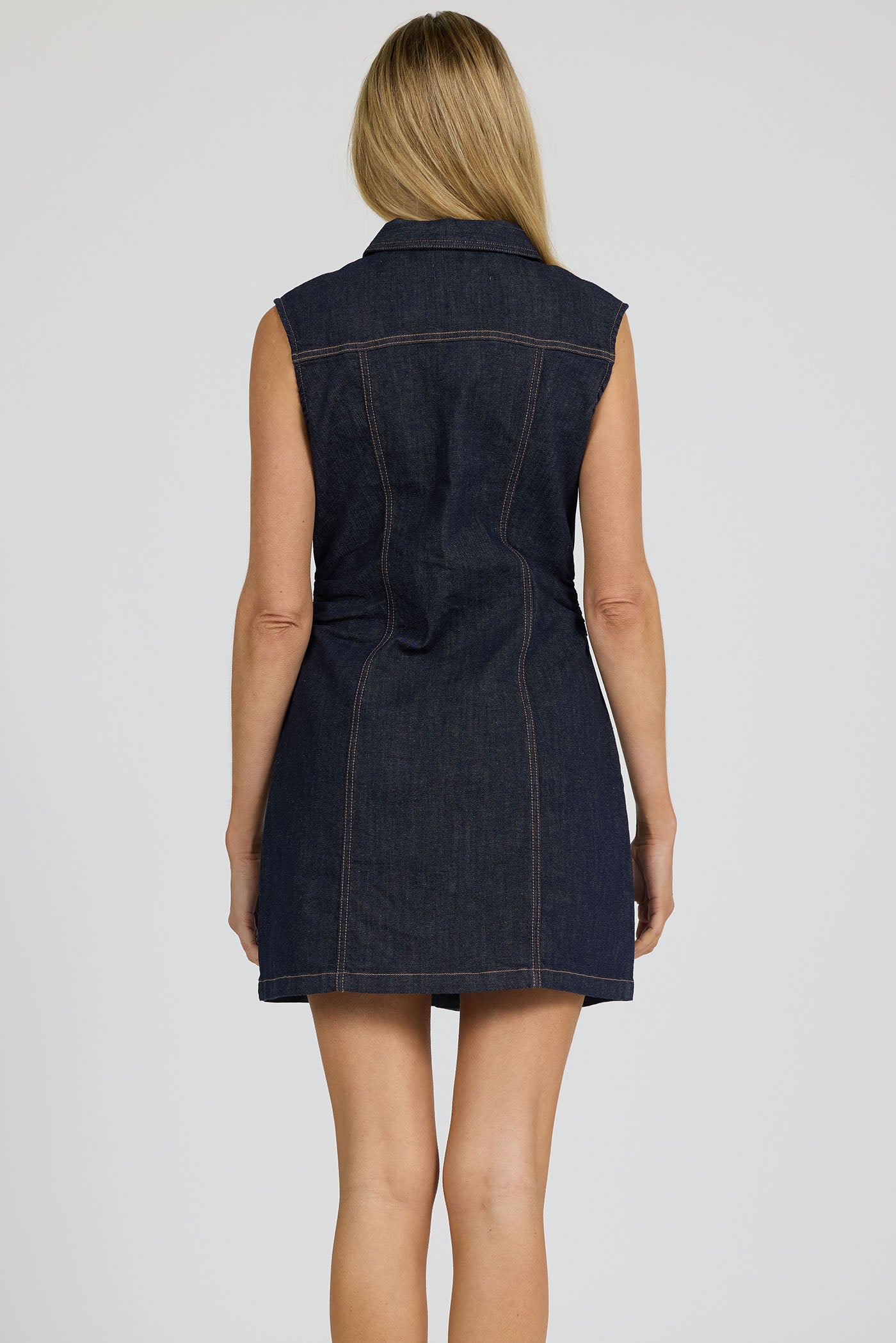 Dear John Saira Dress in Dark Denim