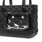 Quilted LBD Black Bitty Bogg Bag