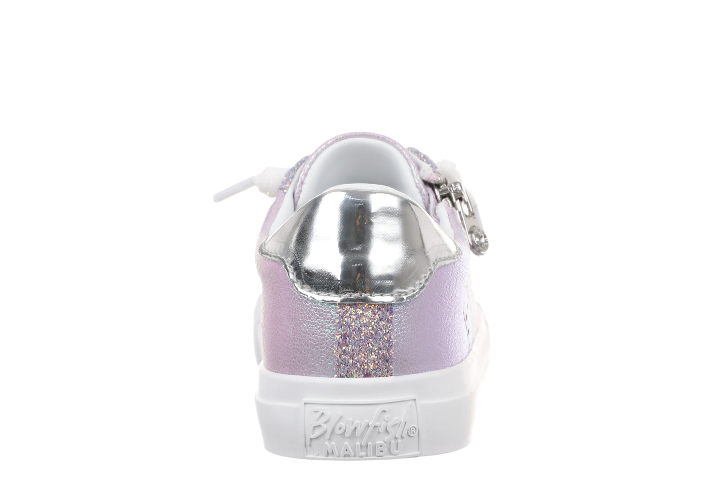 Blowfish Malibu Big Kids Perfect-K Sneaker in Purple Multiglitter