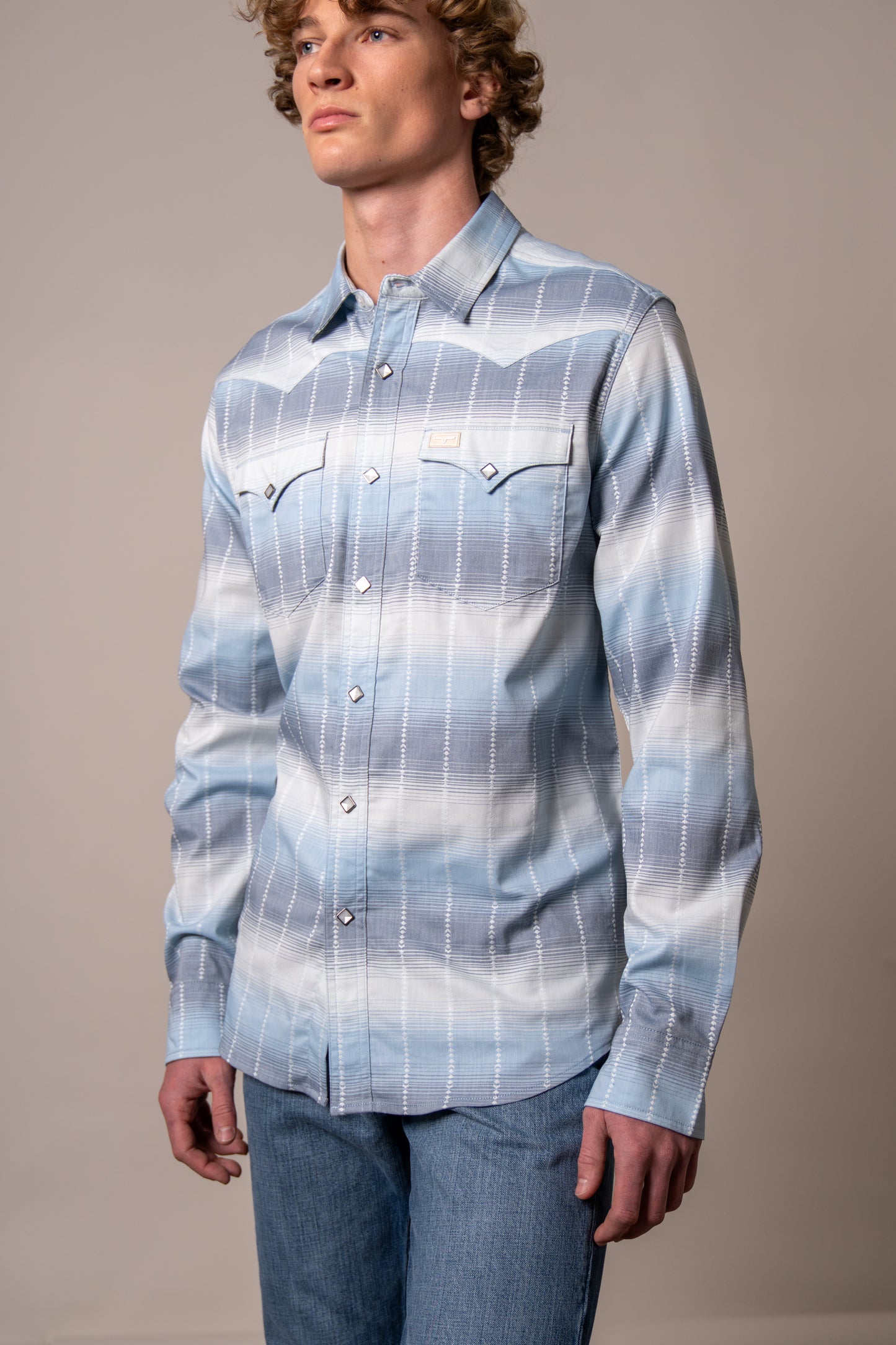 Kimes Ranch Lyle Shirt in Blue