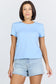 Dear John Unity Tee in Placid Blue