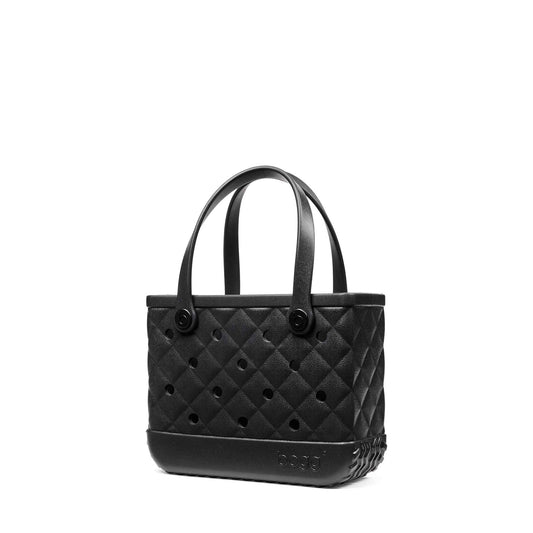 Quilted LBD Black Bitty Bogg Bag