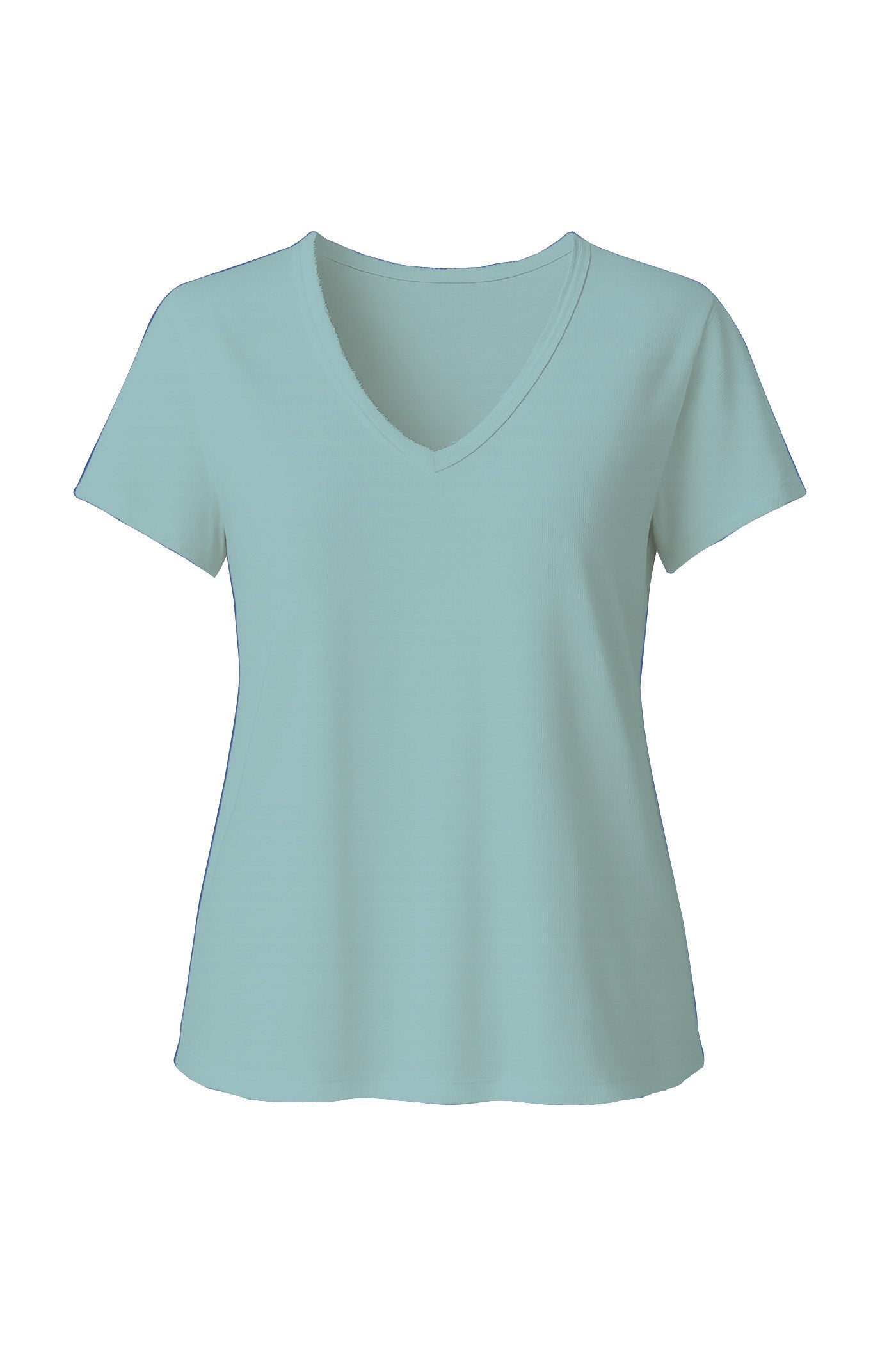 Dear John Vanya Tee in Canal Blue