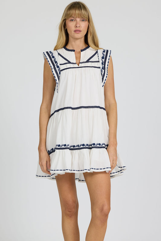 Dear John Janessa Dress in White