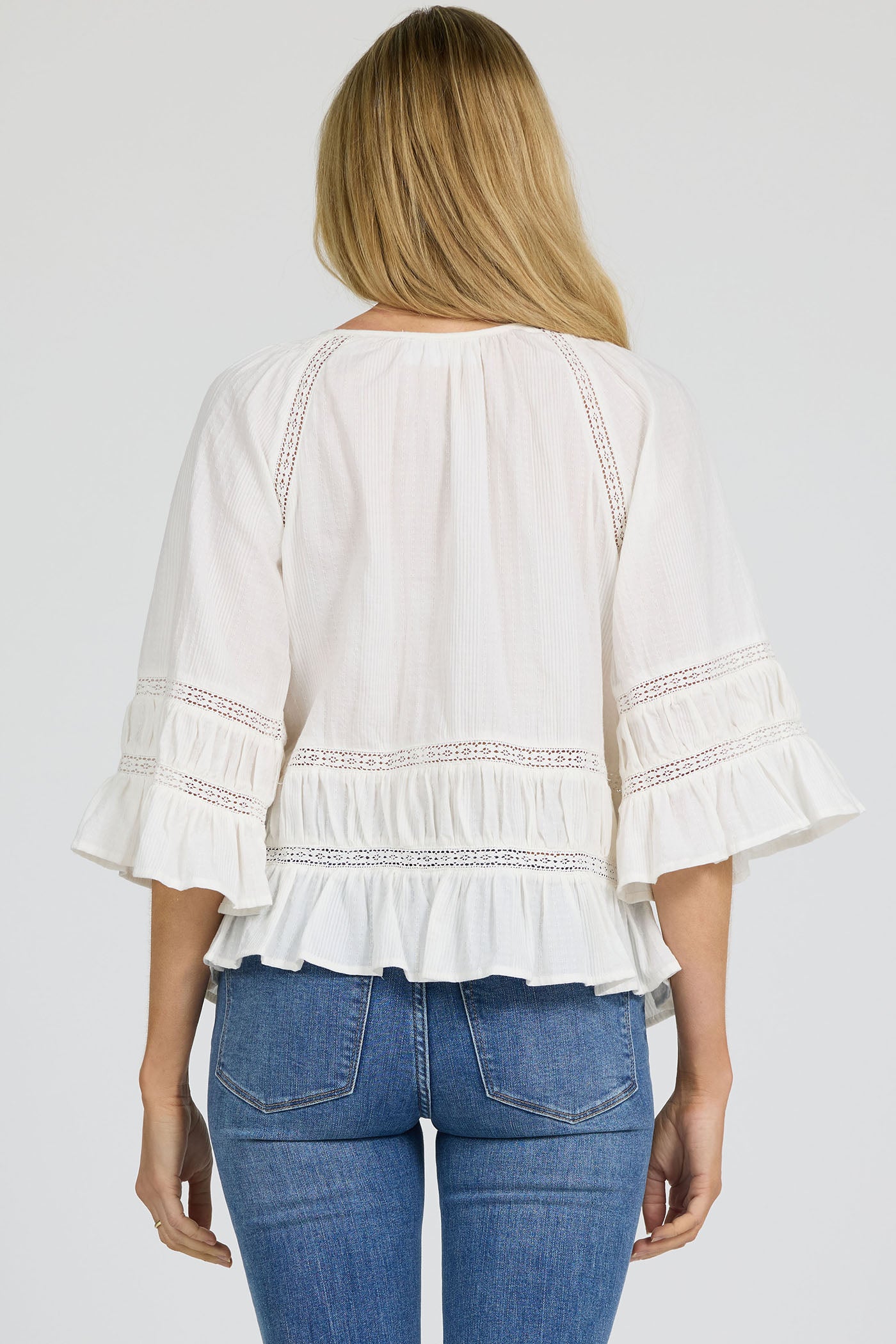 Dear John Sybil Blouse in White