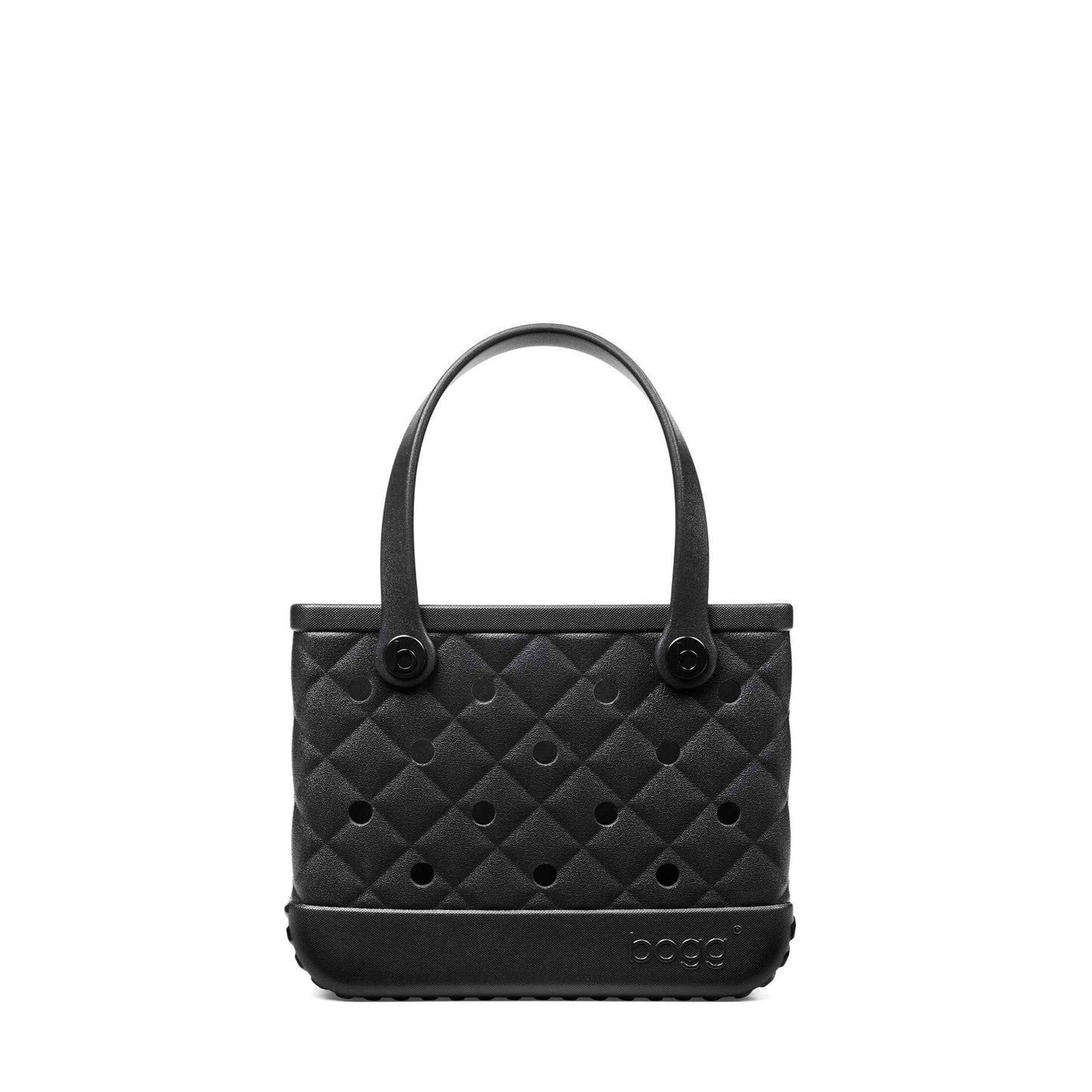Quilted LBD Black Bitty Bogg Bag