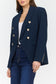 Dear John Rowena Jacket in Black Iris