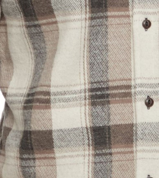 Flag & Anthem Clearbrook Hero Knit Flannel in Cream