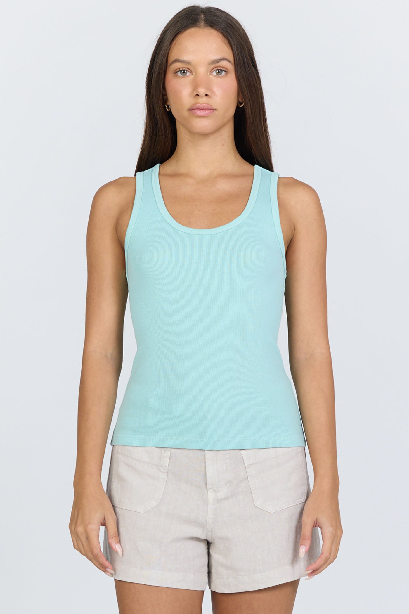 Dear John Denim Louise Tank in Canal Blue