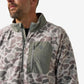 Burlebo The Micro Fleece Half Zip in Classic Deer Camo