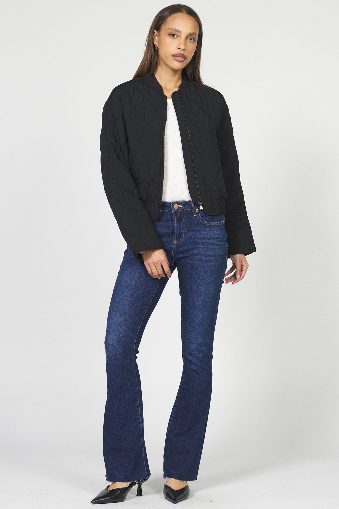 Dear John Maverick Jacket in Black