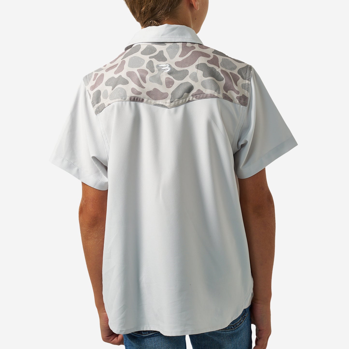 Youth Performance Western Shirt in  Bird Szn
