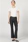 Dear John Jaxtyn Coated Bootcut Pant in Black