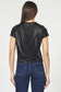 Dear John Unity Novelty Tee in Black Liquid Metal